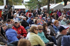 The Crowd Enjoying the Show