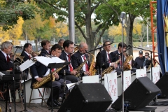 The Sax Section Counting the Rests While the Bones Play.