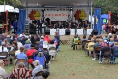 Getting Ready to Open the Show at Woonsocket's Auttumnfest