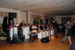 Dancing to the Fantasy Big Band at the Indian Meadows Ballroom.