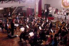 On Stage with the Claflin Hill Symphony Orchestra at Milford Town Hall Ballroom.