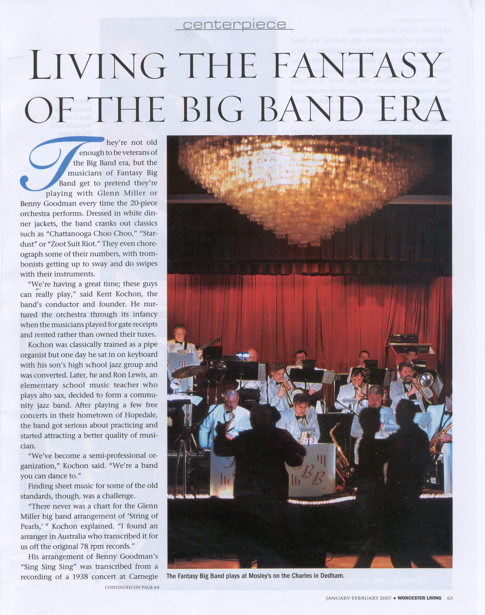 Worcester Magazine Article - Page 1