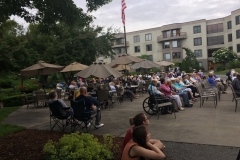 Some of the Audience at the Willows of Westborough.