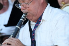 Ron Lewis on Clarinet.