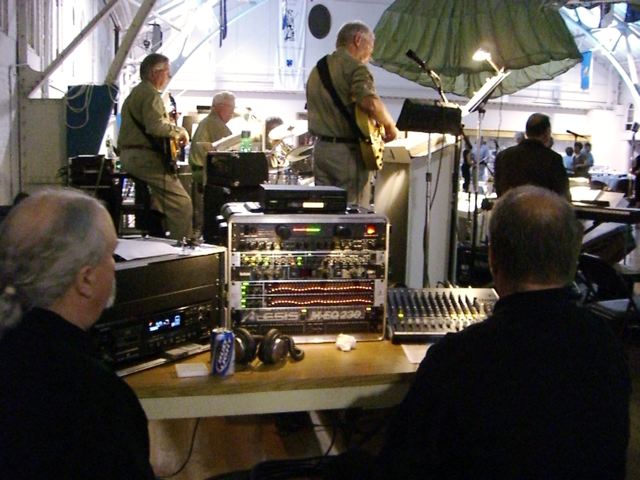 The Sound Engineers on Stage Right