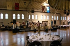The stage