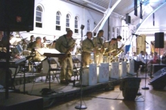 The Saxophone Section on "String of Pearls"