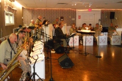 A View of the Band From the Reed Section at the Dedham American Legion Event